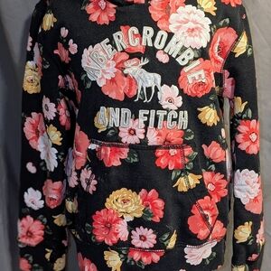 Abercrombie & Fitch Floral Hoodie